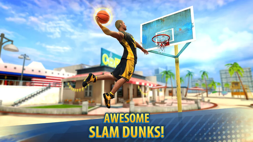 Basketball Stars: Multiplayer (Баскетбол Старс)  [МОД Меню] Screenshot 3