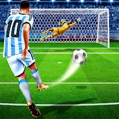 Скачать взломанную Football Strike: Online Soccer (Футбольный забастовка)  [МОД Menu] - полная версия apk на Андроид