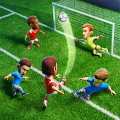 Взломанная Mini Football - Mobile Soccer (Мини Футбол)  [МОД Unlimited Money] - стабильная версия apk на Андроид