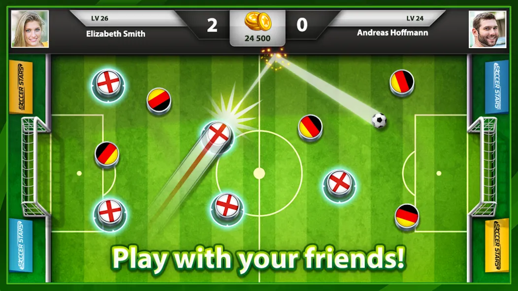 Soccer Stars: Football Games (ок Старс)  [МОД Menu] Screenshot 1