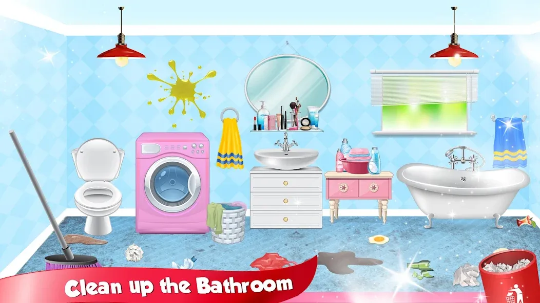 Girl Doll House Design & Clean  [МОД Unlimited Money] Screenshot 2