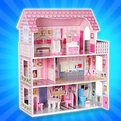 Взлом Girl Doll House Design & Clean  [МОД Unlimited Money] - стабильная версия apk на Андроид