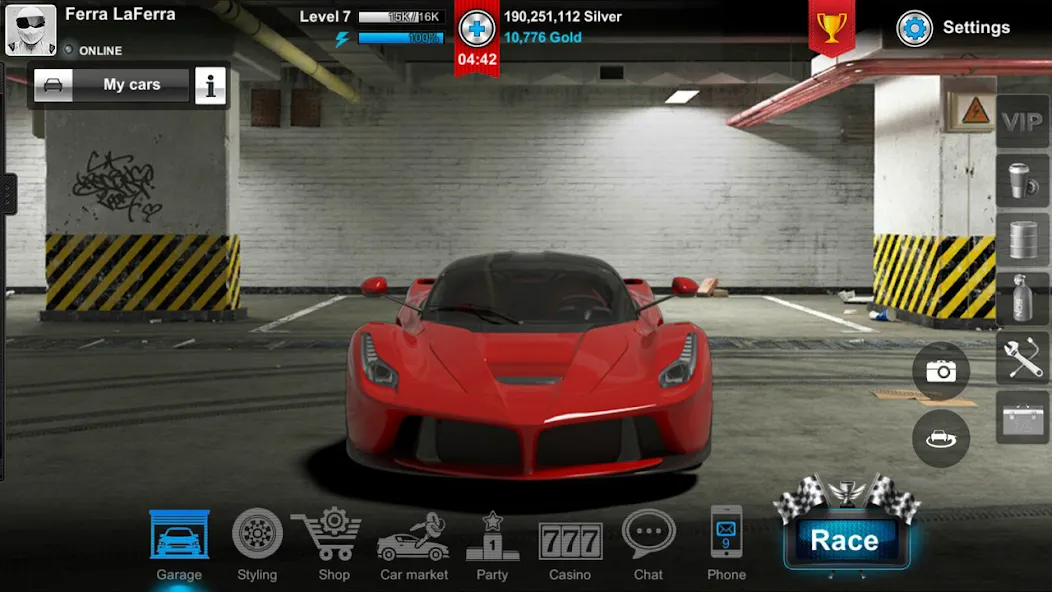 Tuner Life Online Drag Racing (Тюнер Лайф)  [МОД Много монет] Screenshot 3