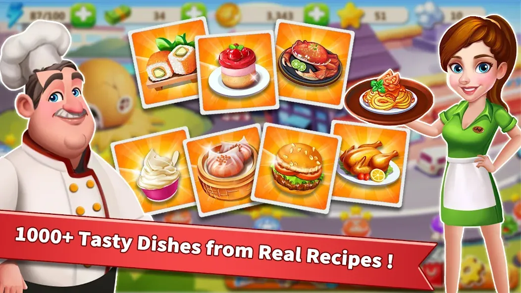 Rising Super Chef - Cook Fast (Райзинг Супер Шеф)  [МОД Menu] Screenshot 5