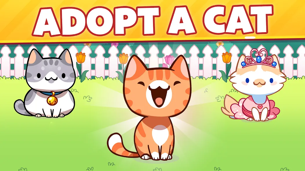 Cat Game - The Cats Collector!  [МОД Unlocked] Screenshot 1