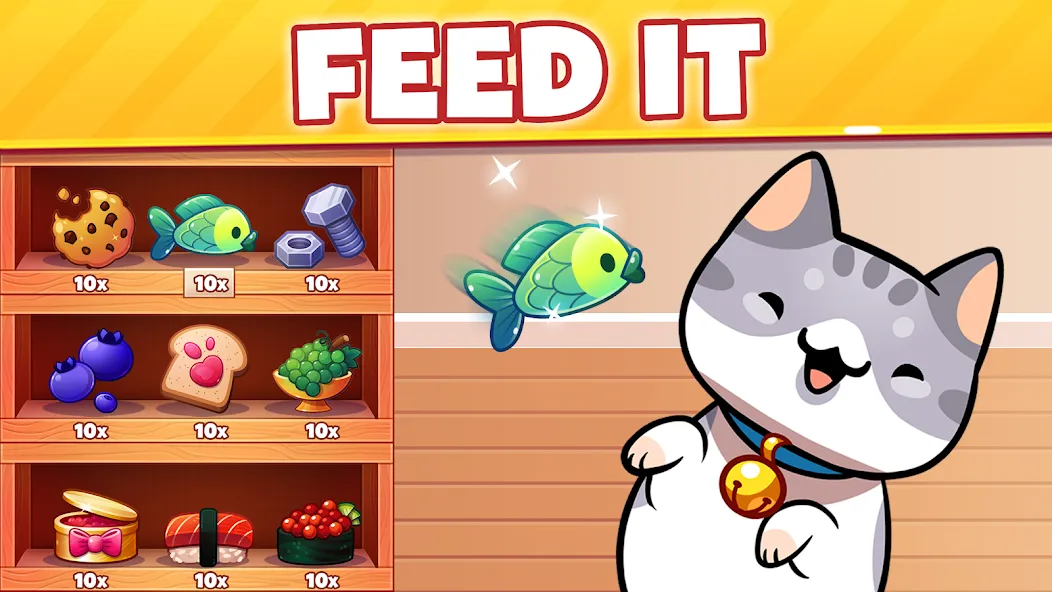 Cat Game - The Cats Collector!  [МОД Unlocked] Screenshot 2