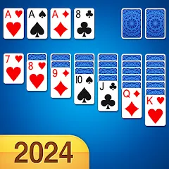 Скачать взломанную Solitaire Card Game (Солитер карточная игра)  [МОД Mega Pack] - последняя версия apk на Андроид