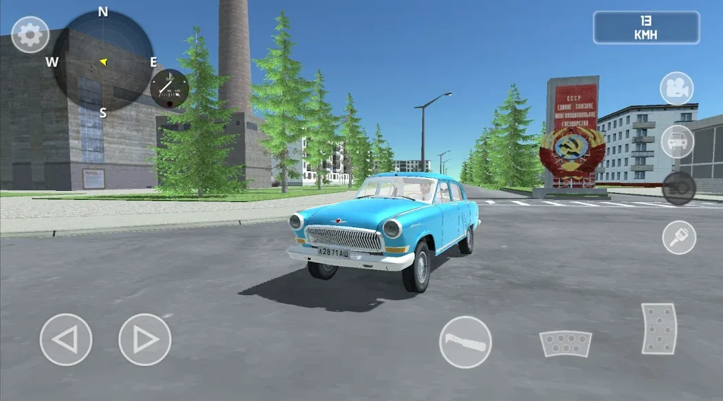 SovietCar: Simulator (оветКар)  [МОД Много монет] Screenshot 2