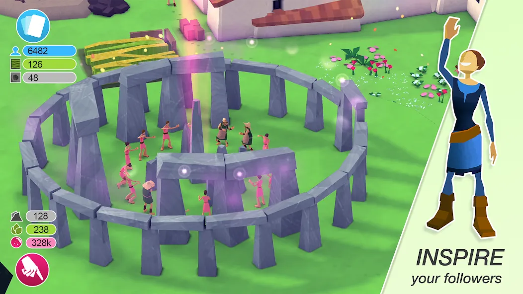 Godus (Годус)  [МОД Menu] Screenshot 3