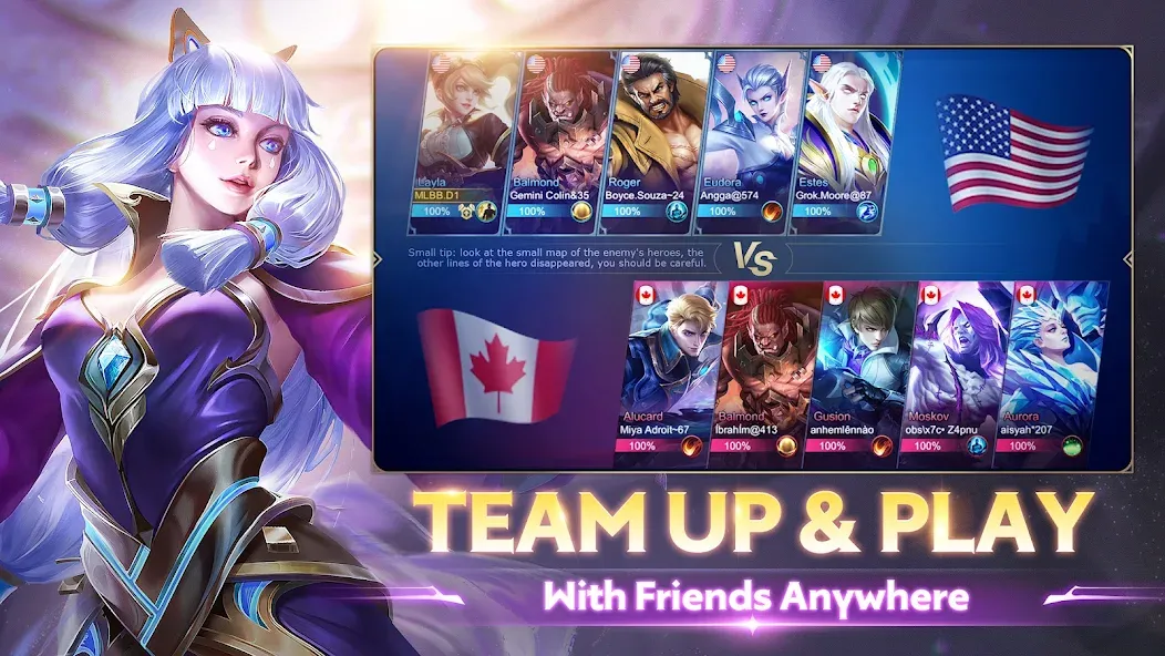 Mobile Legends: Bang Bang (Мобильные Легенды)  [МОД Много денег] Screenshot 3