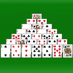 Взлом Pyramid Solitaire - Card Games (Пирамида Солитер)  [МОД Меню] - последняя версия apk на Андроид