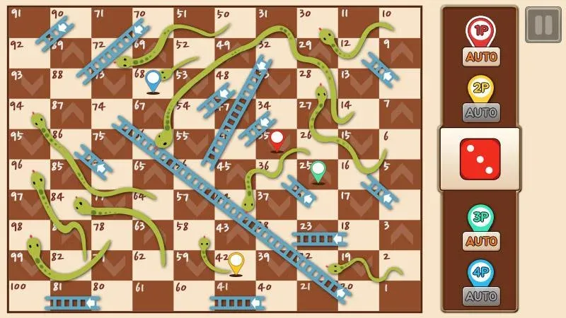 Snakes & Ladders King  [МОД Бесконечные деньги] Screenshot 1