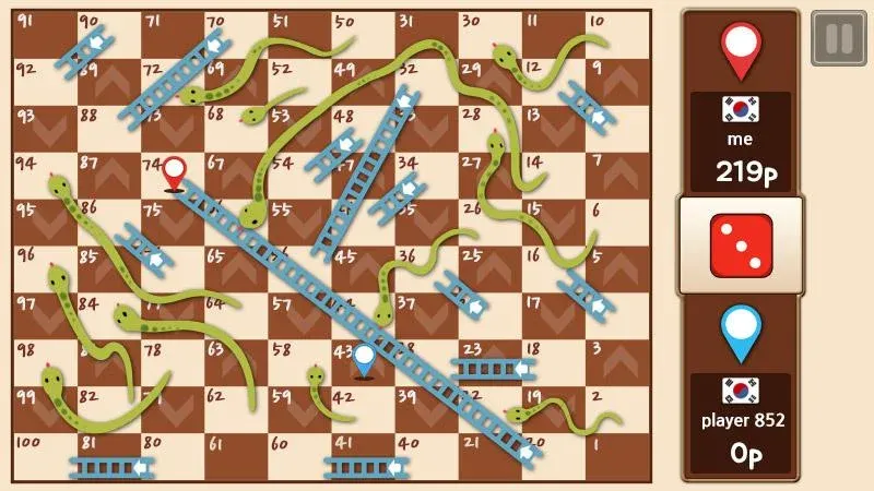 Snakes & Ladders King  [МОД Бесконечные деньги] Screenshot 3