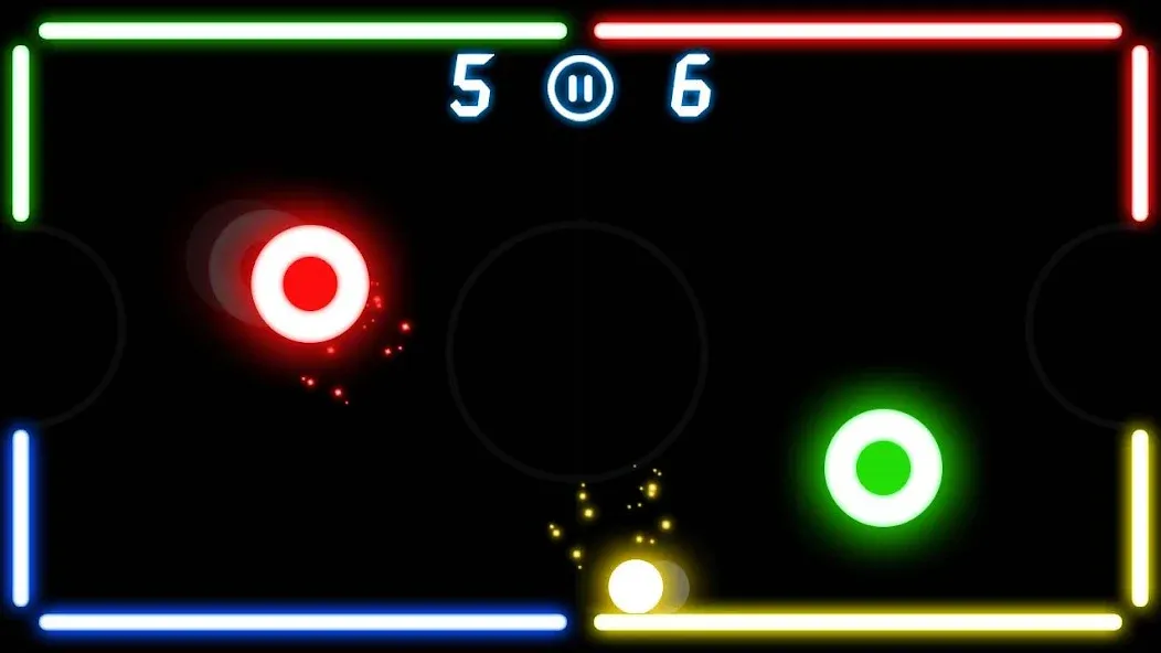 Air Hockey Challenge  [МОД Много монет] Screenshot 1