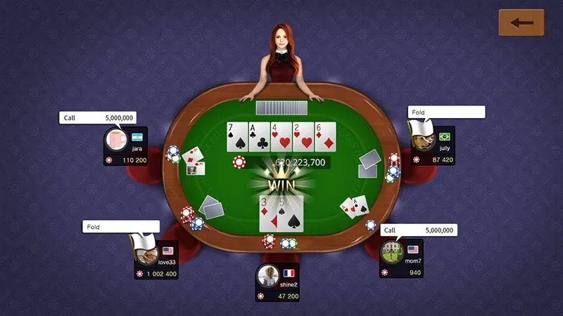 Texas holdem poker king  [МОД Меню] Screenshot 2