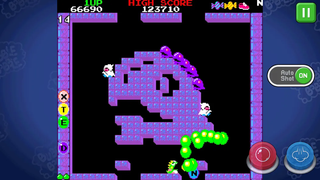 BUBBLE BOBBLE classic (БАБЛ БОББЛ классика)  [МОД Unlimited Money] Screenshot 4