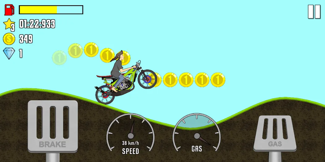 Drag Racing Bike (Драг рейсинг байк)  [МОД Много монет] Screenshot 1