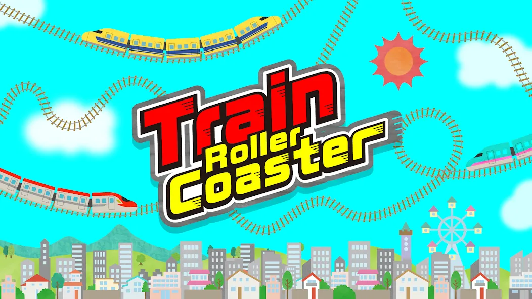 Train Roller Coaster (Трейн Роллеркостер)  [МОД Меню] Screenshot 1