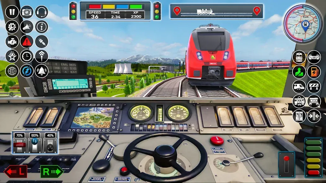 City Train Game 3d Train games  [МОД Unlimited Money] Screenshot 1