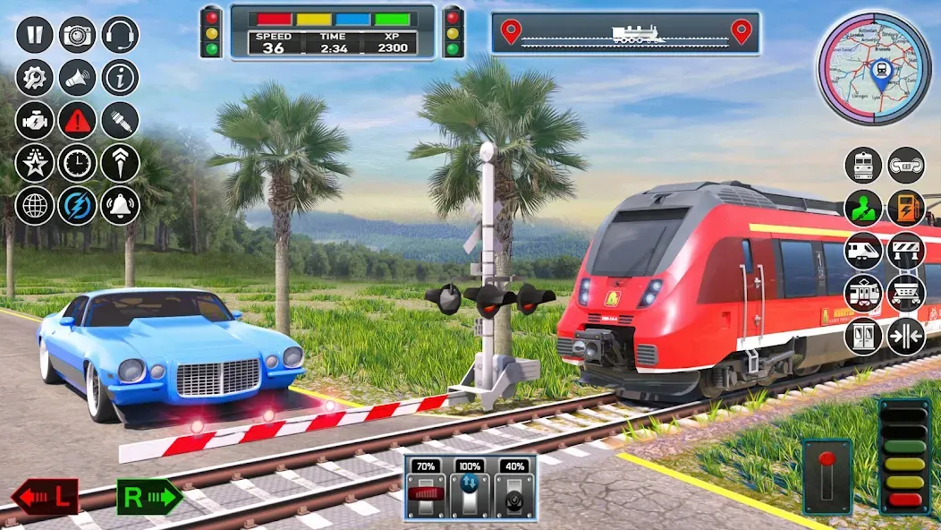 City Train Game 3d Train games  [МОД Unlimited Money] Screenshot 4