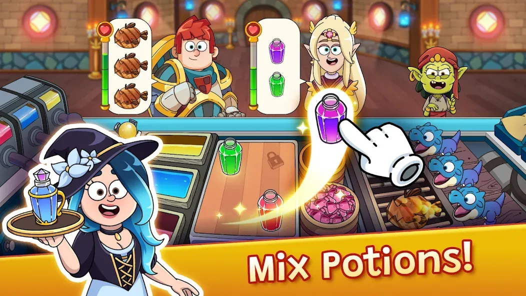 Potion Punch 2: Cooking Quest (Пошен Панч 2)  [МОД Mega Pack] Screenshot 1