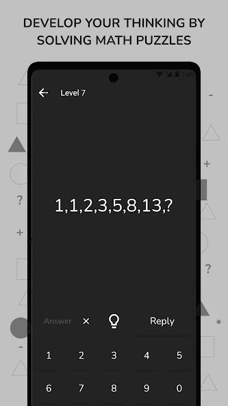 Math Puzzle & Brain Riddles  [МОД Unlimited Money] Screenshot 2