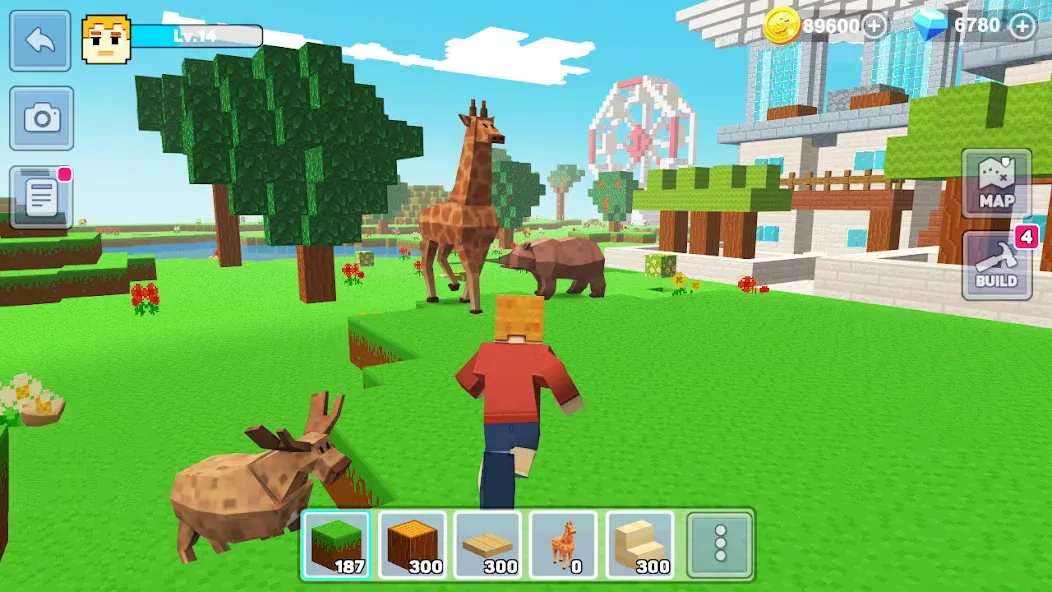 MiniCraft: Blocky Craft 2024 (МиниКрафт)  [МОД Бесконечные деньги] Screenshot 3