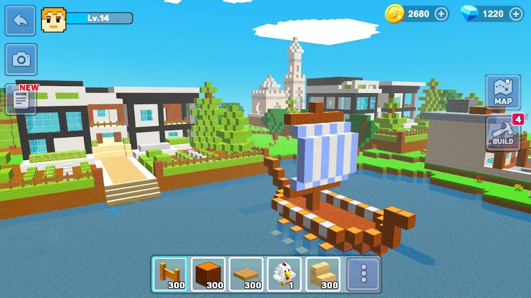 MiniCraft: Blocky Craft 2024 (МиниКрафт)  [МОД Бесконечные деньги] Screenshot 4