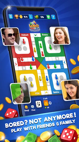 Ludo Club - Fun Dice Game (Лудо Клуб)  [МОД Unlimited Money] Screenshot 2