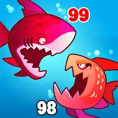 Скачать взлом Eat Fish.IO : Fish Battle  [МОД Много монет] - последняя версия apk на Андроид