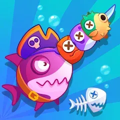 Скачать взлом Sword Shark.io - Hungry Shark  [МОД Mega Pack] - последняя версия apk на Андроид