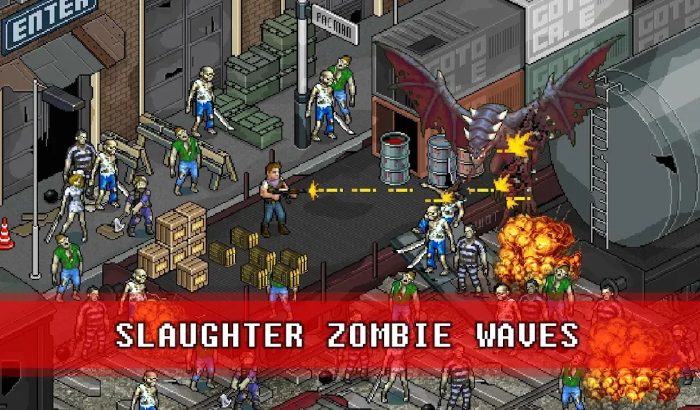 Fury Survivor: Pixel Z (Фьюри Сурвайвер)  [МОД Все открыто] Screenshot 4