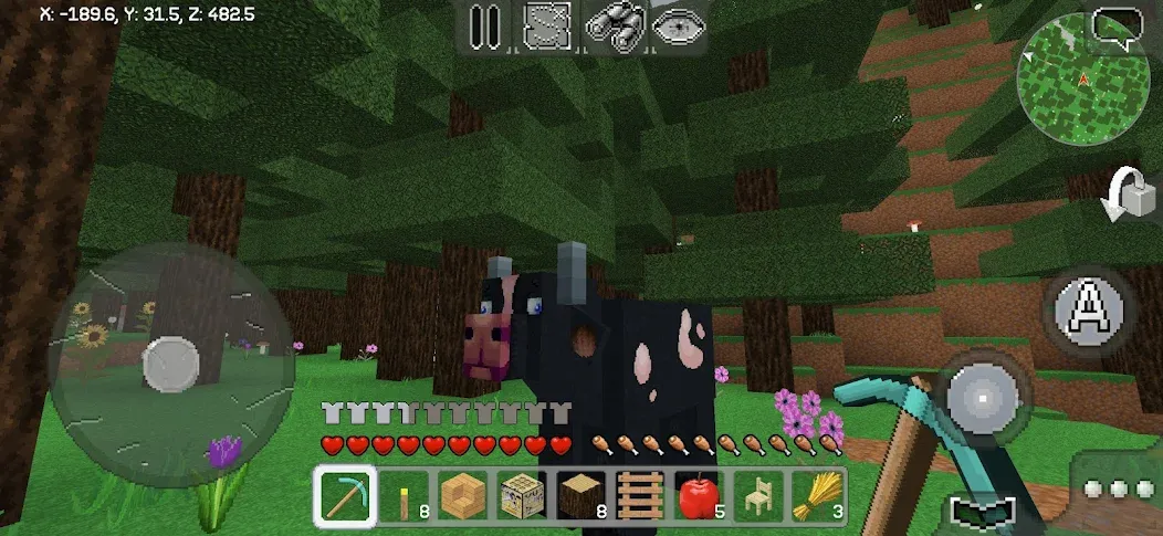 MultiCraft — Build and Mine!  [МОД Бесконечные деньги] Screenshot 3