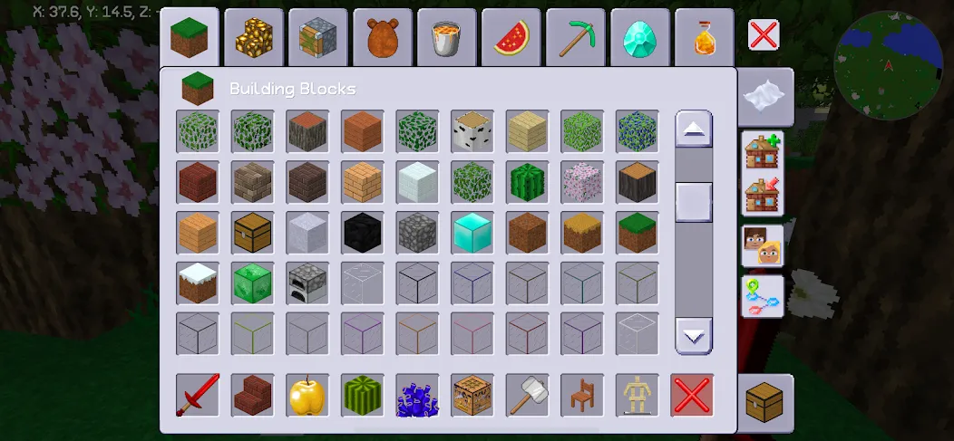 MultiCraft — Build and Mine!  [МОД Бесконечные деньги] Screenshot 4