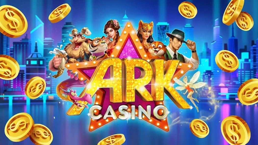 ARK Casino - Vegas Slots Game (АРК Казино)  [МОД Много денег] Screenshot 1