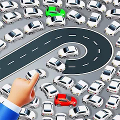 Скачать взлом Parking Jam: Car Parking Games (Паркинг Джем)  [МОД Menu] - последняя версия apk на Андроид