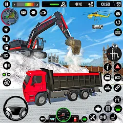 Взлом Excavator Simulator Crane Game (Экскаватор Симулятор Кран Игра)  [МОД Mega Pack] - стабильная версия apk на Андроид