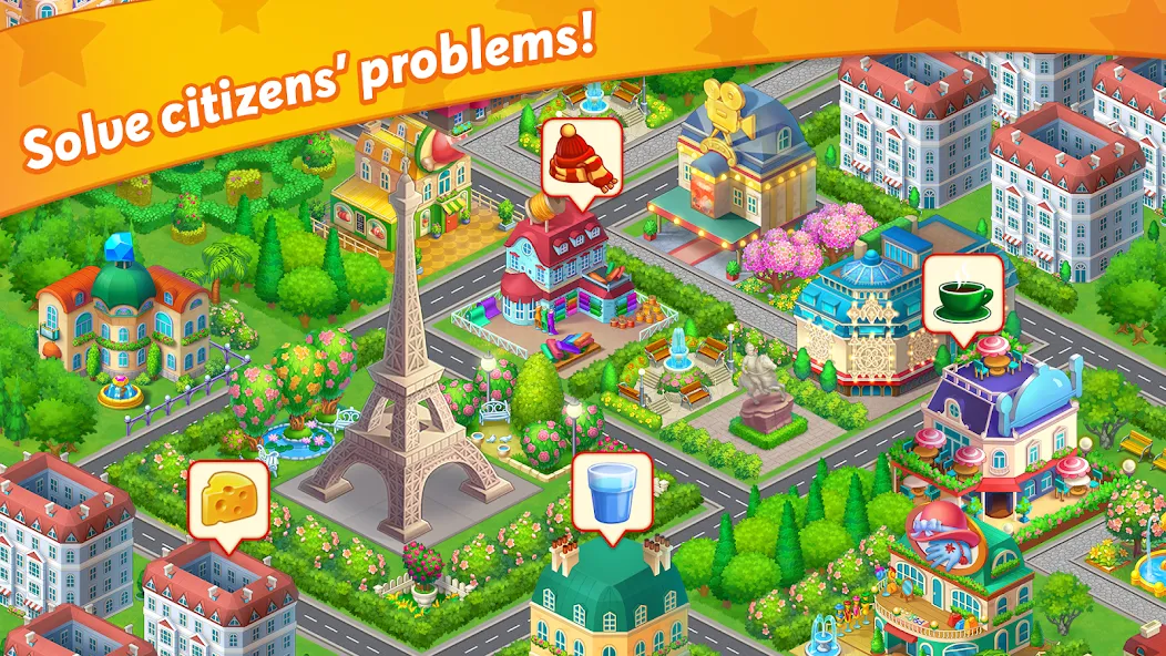 Paris: City Adventure (Париж)  [МОД Бесконечные монеты] Screenshot 2