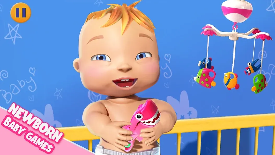 Virtual Baby Mother Simulator  [МОД Много монет] Screenshot 1