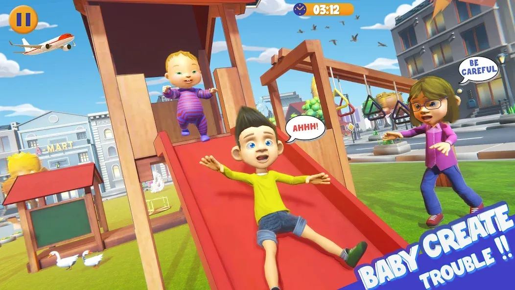 Virtual Baby Mother Simulator  [МОД Много монет] Screenshot 5