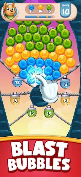 Farm Blast - Merge & Pop  [МОД Menu] Screenshot 2