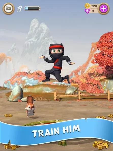 Clumsy Ninja (Кламзи Ниндзя)  [МОД Бесконечные деньги] Screenshot 2