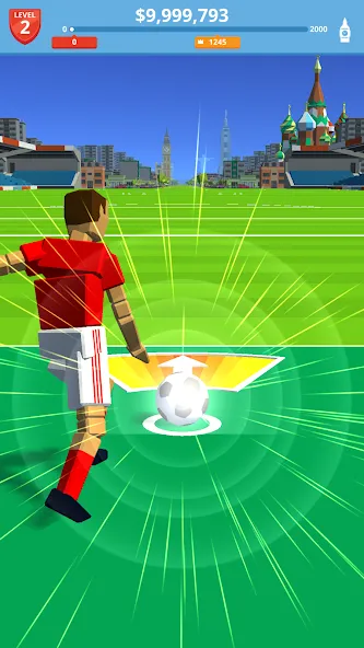 Soccer Kick (Сокер Кик)  [МОД Unlimited Money] Screenshot 1