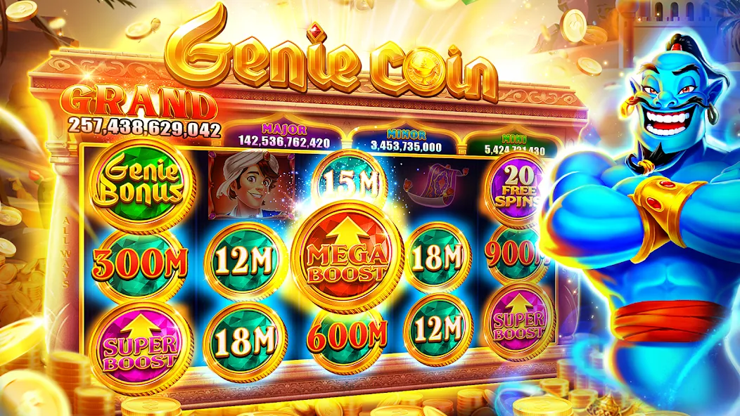 House of Slots - Casino Games (Хаус оф Слотс)  [МОД Бесконечные монеты] Screenshot 3