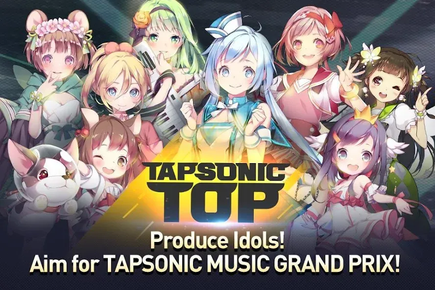 TAPSONIC TOP -Music Grand prix (Тапсоник Топ)  [МОД Много монет] Screenshot 2