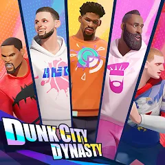 Взломанная Dunk City Dynasty (Данк Сити Династия)  [МОД Бесконечные монеты] - последняя версия apk на Андроид