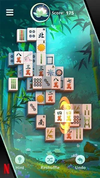 NETFLIX Mahjong Solitaire (НЕТФЛИКС)  [МОД Unlimited Money] Screenshot 1