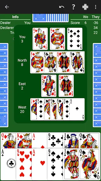 Pinochle - Expert AI (Пиночле)  [МОД Mega Pack] Screenshot 2