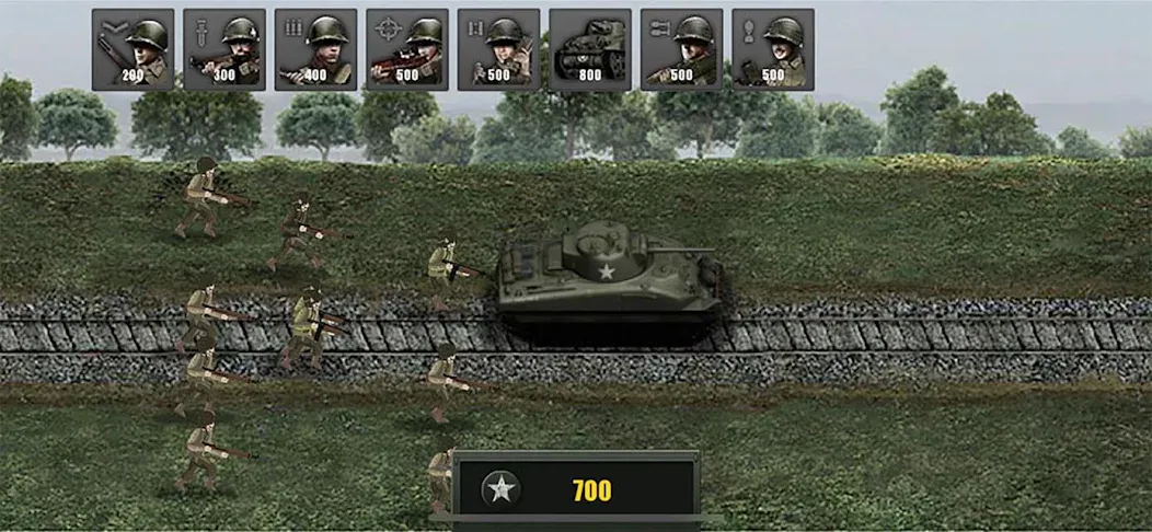 Warfare War Troops (Военное сражение Война Войска)  [МОД Unlocked] Screenshot 2