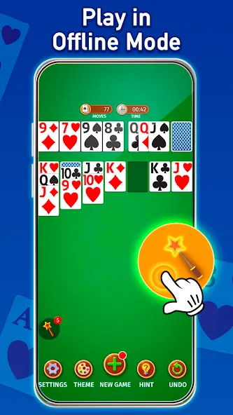 Solitaire: Classic Card Game (Клондайк Солитер)  [МОД Unlimited Money] Screenshot 5